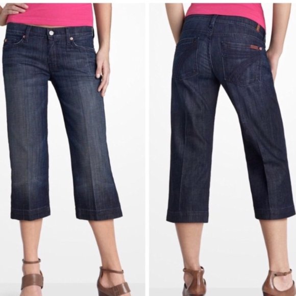 7 For All Mankind Denim - 7 For All Mankind Crop dojo jeans